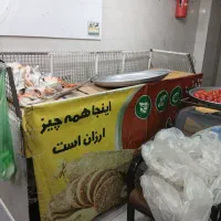 لوازم میوه فروشی پاچال و ترازو