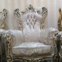 مبلمان ۹ نفره سلطنتی|مبلمان خانگی و میز عسلی|کهریزک, |دیوار