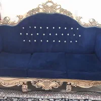 فروش مبل ۹ نفره به همراه ۲ تا میز عسلی|مبلمان خانگی و میز عسلی|رشت, آب و برق|دیوار