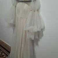 لباس مجلسی رنگ نباتی