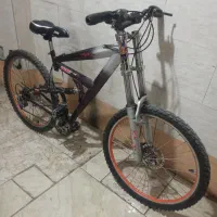 دوچرخه 26 کمکدار دنده ای حرفه ای|دوچرخه، اسکیت، اسکوتر|قزوین, |دیوار