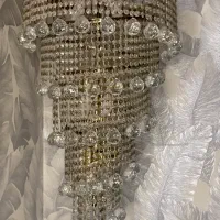 لوستر پنج طبقه کریستال