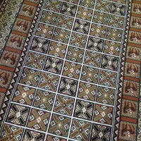 کنار فرش گلیم .دوازده متر در یک متر بدون پارگی