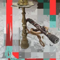 قلیان برنجی عتیقه|کلکسیون و سرگرمی|محمدیه-قزوین, |دیوار