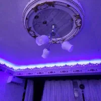 لوستر فلزی ۳ شاخه