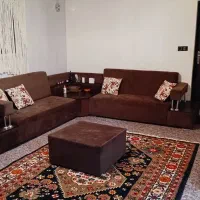 مبلمان ال ۸ نفره با پاف وسط