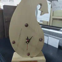 ساعت تزئینی با سنگ مرغوب عقیق جاسپر