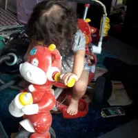 سه چرخه کودک وتاپ برقی کاملاسالم تشک رفلاکس درحدنو