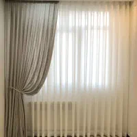 پرده لوکس پذیرایی در طرح و رنگ‌بندی