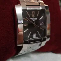 ساعت مردانه تیسوت اصل سوئیسی صفحه مشکی