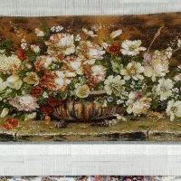 تابلو فرش گل سنگی|تابلو فرش|سنندج, |دیوار