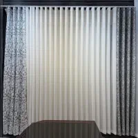 حریر رز پروانه فلامنت|پرده، رانر، رومیزی|بیرجند, |دیوار