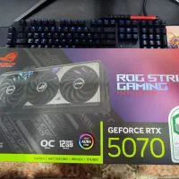گرافیک ایسوس ROG Strix RTX 5070 OC حافظه 12 strix