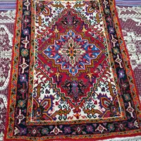 فرش دستباف زرنیم اندازه ۱در ۱ونیم