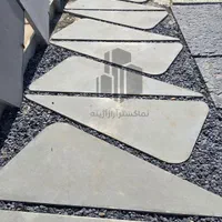 کفپوش سنگ مصنوعی بتن پلیمری مدل مثلثی|مصالح و تجهیزات ساختمان|تهران, نصرت|دیوار