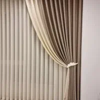 پرده سرا پرده پارچه ای زبرا کناف کاغذ دیواری