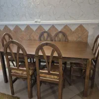 میز ناهارخوری چوب|میز و صندلی غذاخوری|صدرا-فارس, فاز ۱|دیوار