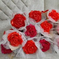 فروش گل روبانی شاین دار|گل مصنوعی|محمدیه-قزوین, |دیوار