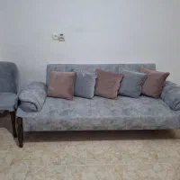 مبل راحتی 5نفره بهمراه تک صندلی