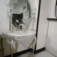ایینه شمعدان برنجی