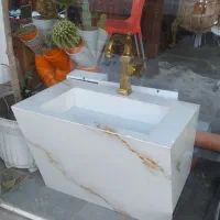 سه عدد روشویی سرامیکی