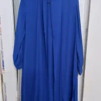 مانتو بلند آبی