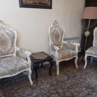 مبلمان استیل ۹ نفره|مبلمان خانگی و میز عسلی|ری, شهرری|دیوار