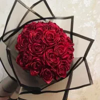 ساخت دسته گل رز روبانی|گل مصنوعی|نور, |دیوار