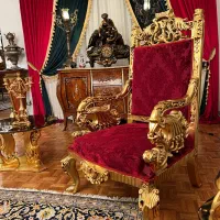 سرویس مبلمان و غذاخوری سلطنتی برند استیل برلیان