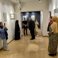 نمایشگاه انفرادی نقاشی پرتو خیال در گالری انتظامی|گردهمایی و همایش|تهران, سید خندان (جلفا)|دیوار