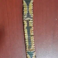 تسبیح هسته خرما نقره کوب