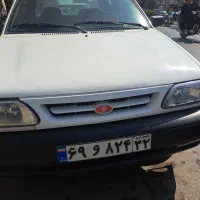 پراید مدل ۹۸ بدون رنگ  بیمه ۶ ماه