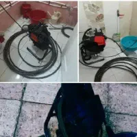 لوله بازکنی چاه بازکن(رفع نم۵۰٪ت) درآوردن اشیاء24س