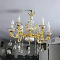 لوستر|لوستر و چراغ آویز|کرج, عظیمیه|دیوار