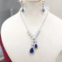 نیم ست مجلسی فول نگین