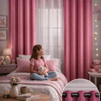 پرده پانچی آماده حریر و هازان|پرده، رانر، رومیزی|تهران, گلستان (شهرک راه آهن)|دیوار