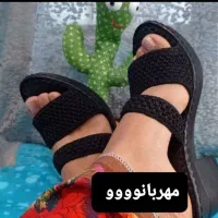 انواع کفش و صندل دستبافت ضمانتی|کیف، کفش، کمربند|دورود, |دیوار