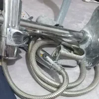 دوش حمام چند اصلی با شیلنگ استیل درجه یک|لوازم حمام|دورود, |دیوار