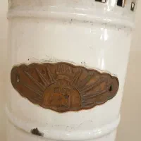 چراغ نفتی عتیقه آنتیک قدیمی|کلکسیون اشیاء عتیقه|تهران, نیروی دریایی|دیوار