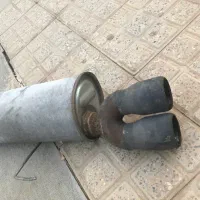 منبع اگزوز فابریک/آماده نصب/همراه سر اگزوز دولول|قطعات یدکی و لوازم جانبی|شاهین‌شهر, شهرک میلاد|دیوار
