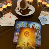 انواع فال تاروت شمع قهوه چای فقط99تومن