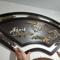 ساعت دیواری کاملا سالم ویک عدد تابلو