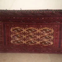 یک جفت پشتی دستباف ترکمن