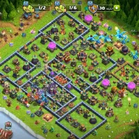 کلش آف کلنز تان ۱۴ مکس رفته ۱۵