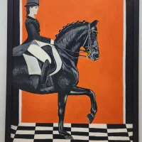 تابلو اسب هرمس