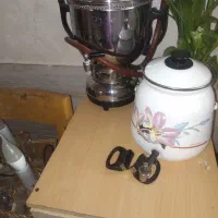 سماور و لوستر و کتری