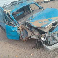 نیسان تصادفی مدل ۸۸دوگانه کارخاته موتورسالم