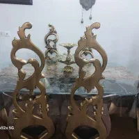 سرویس کامل مبل غذا خوری ویترین وسرویس خواب|میز و صندلی غذاخوری|بهارستان, |دیوار