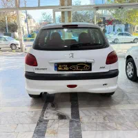 206 تیپ 5سفید مدل 95 چند لکه رنگ