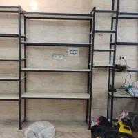 قفسه فروشگاهی  و نظم دهنده انبار فلزی کارکرده